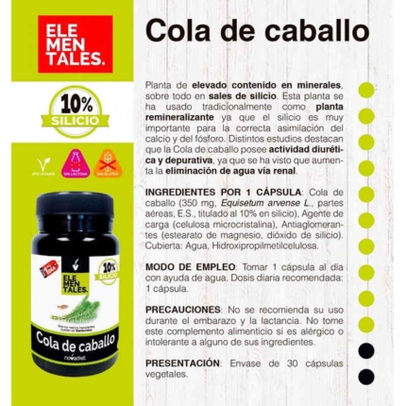 Novadiet Horsetail 30 Vcaps