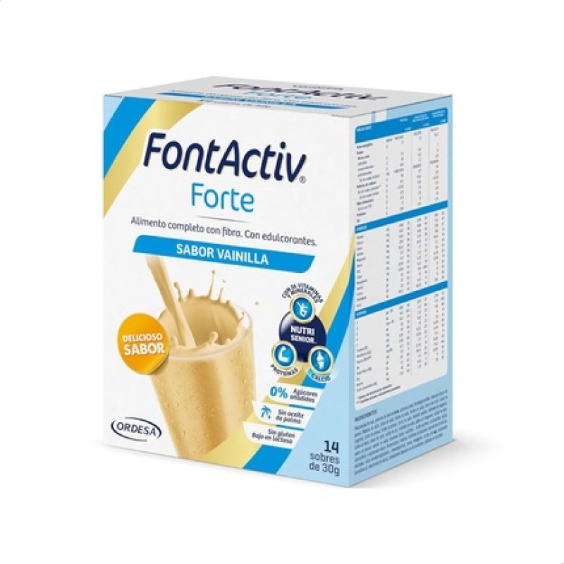 Fontactiv Forte Vanilla 14 Sachets