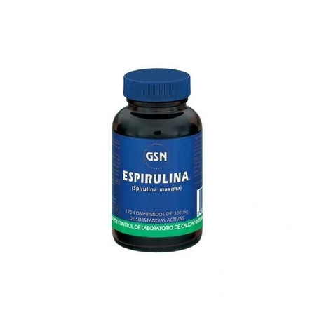 Gsn Spirulina 300 Mg 120 Tablets - Nutritional Supplement