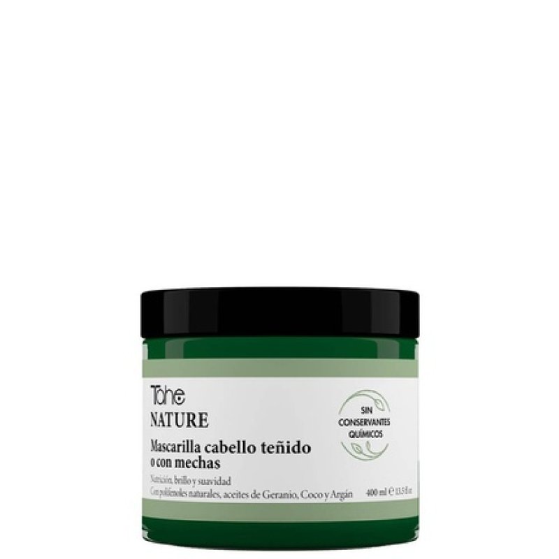 Tahe Nature Hair Mask For Dyed Or Highlighted Hair 400ml
