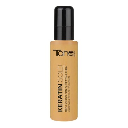 Tahe Keratin Gold Hair Serum with Keratin, Active Plant Stem Cells, and Argan Oil 100ml