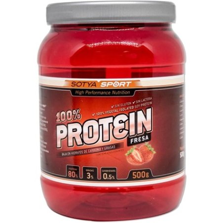Sotya Soy Protein 90% Strawberry 500g