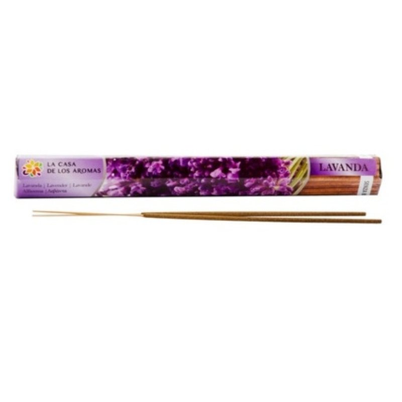 La Casa De Los Aromas Lavender Incense Sticks 20 Pieces