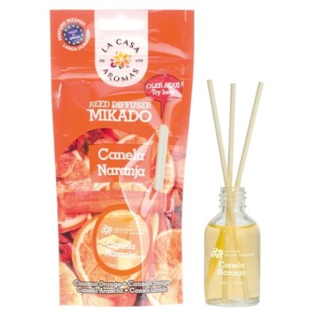 La Casa De Los Aromas Cinnamon Orange Scented Sticks 30ml