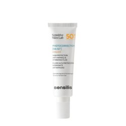 Sensilis Photocorrection [Hyaluronic Acid 50 ] Tinted Sunscreen Fluid Spf50 50ml