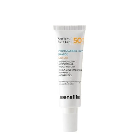 Sensilis Photocorrection [Hyaluronic Acid 50 ] Tinted Sunscreen Fluid Spf50 50ml