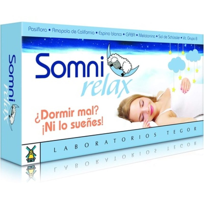 Somnirelax Capsulas 40 Capsulas
