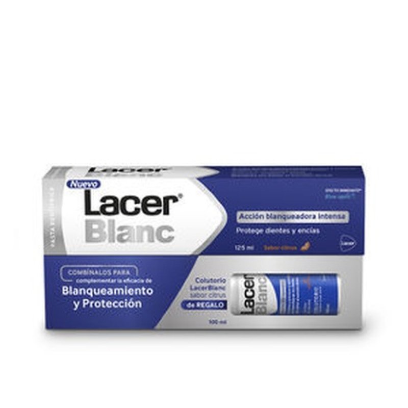 Lacerblanc Citrus Toothpaste Mouthwash - 2 Units