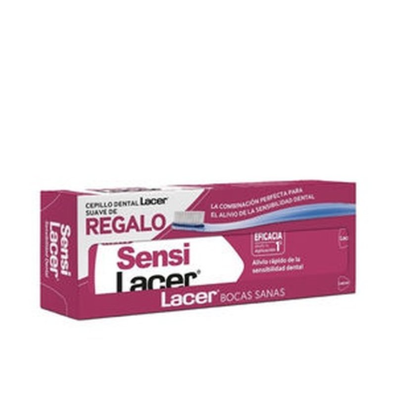 Sensilacer Toothpaste Soft Brush 2 Units