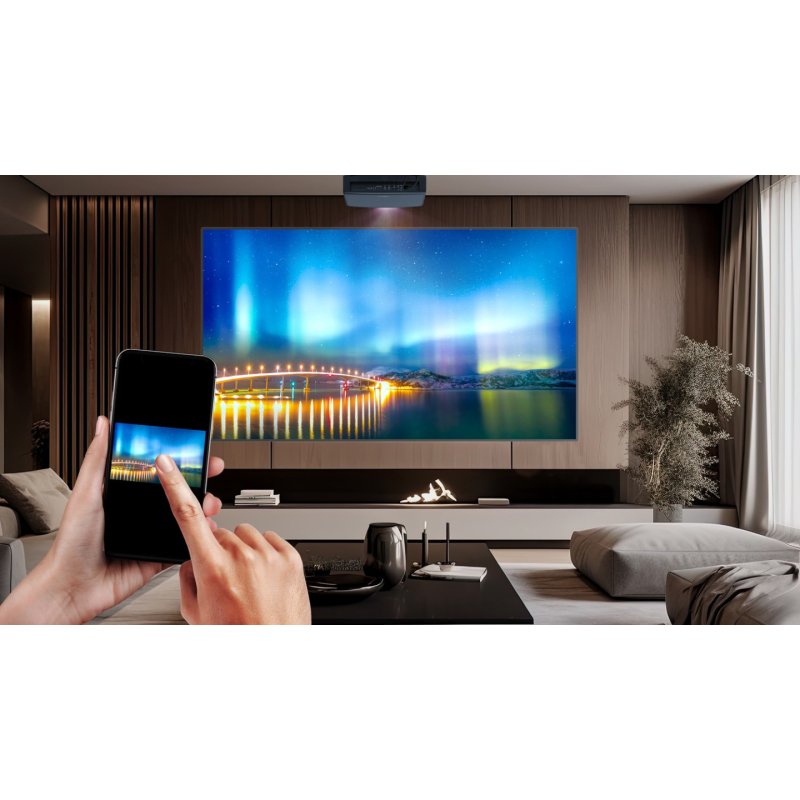 Optoma UHZ68LV Standard throw projector 5000 ANSI lumens DMD UHD 4K (3840x2160) 3D Black