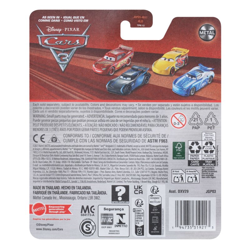 Cars 3 - Die Cast - High Impact