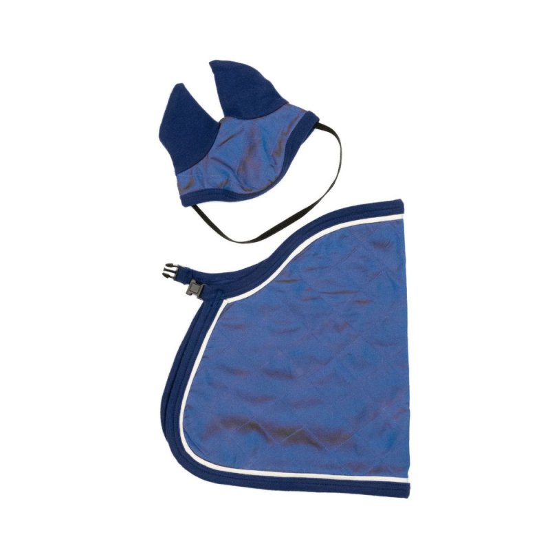 My Hobby Horse - Rug & bonnet blue (MHH030)