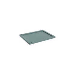 HAY - Colour Crate Plastic Lid M (Dark Green)
