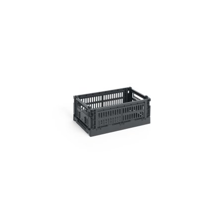 HAY - Colour Crate S Storage Crate (Charcoal)
