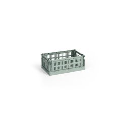 HAY - Colour Crate S Storage Crate (Sage Green)