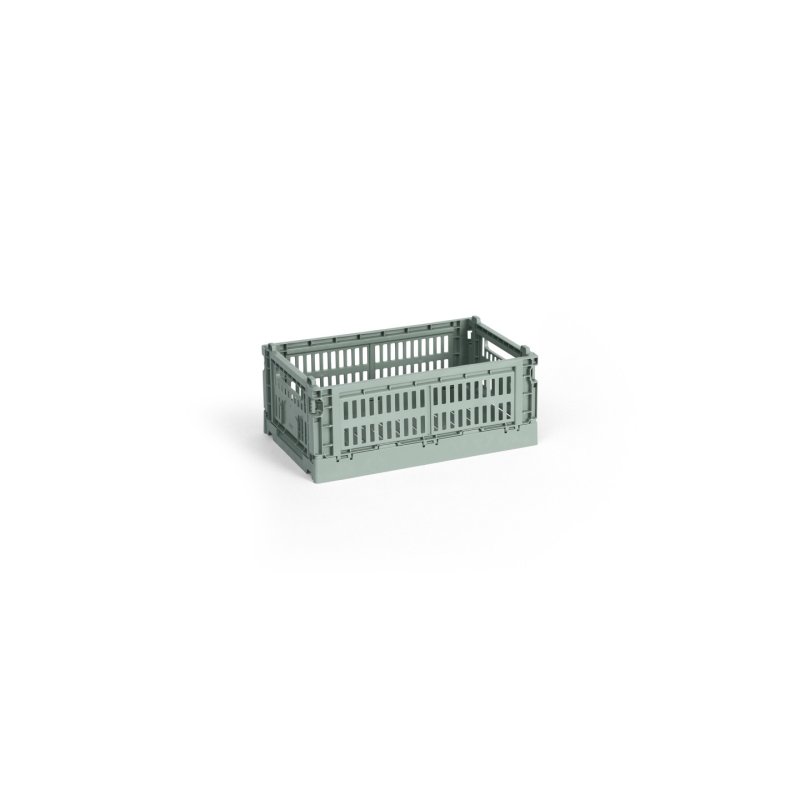 HAY - Colour Crate S Storage Crate (Sage Green)