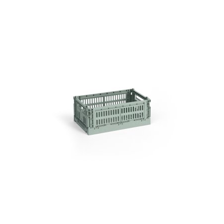 HAY - Colour Crate S Storage Crate (Sage Green)