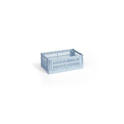 HAY - Colour Crate S Storage Crate (Soft Blue)
