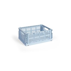 HAY - Colour Crate M Storage Crate (Soft Blue)