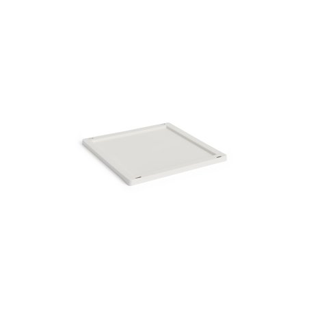 HAY - Colour Crate Plastic Lid Square & Cube M (Off-White)