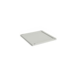 HAY - Colour Crate Plastic Lid Square & Cube M (Grey)