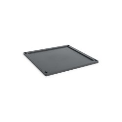 HAY - Colour Crate Plastic Lid L (Charcoal)