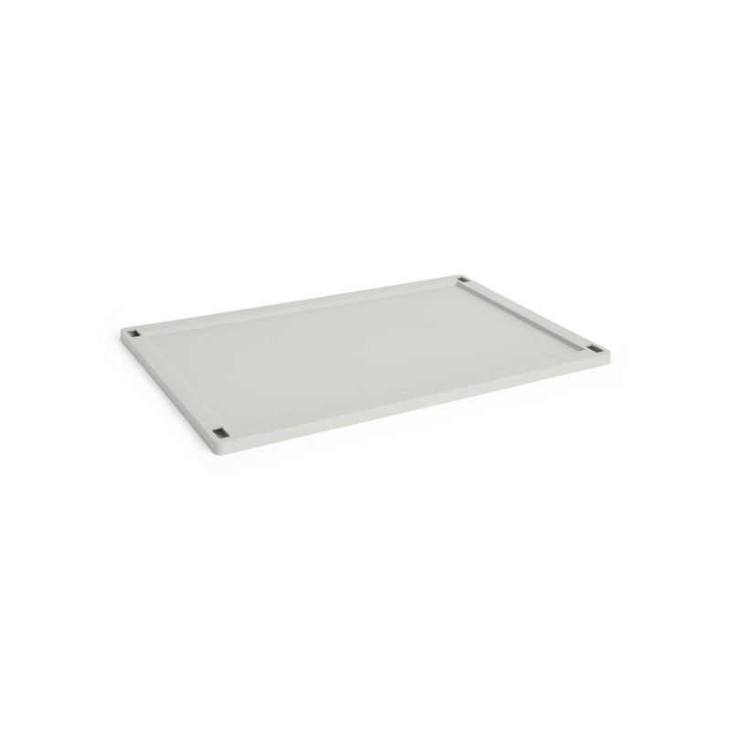 HAY - Colour Crate Plastic Lid L (Grey)