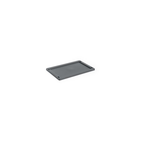 HAY - Colour Crate Plastic Lid S (Charcoal)