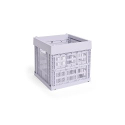 HAY - Colour Crate Cube Storage Crate (Lavender)