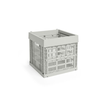 HAY - Colour Crate Cube Storage Crate (Grey)