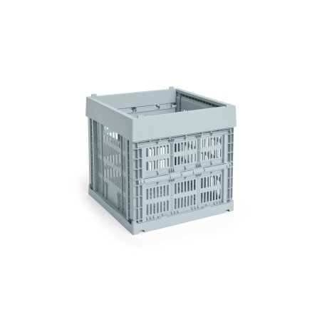 HAY - Colour Crate Cube Storage Crate (Dusty Blue)