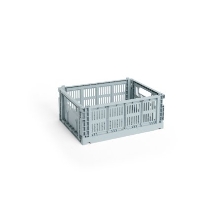 HAY - Colour Crate M Storage Crate (Dusty Blue)