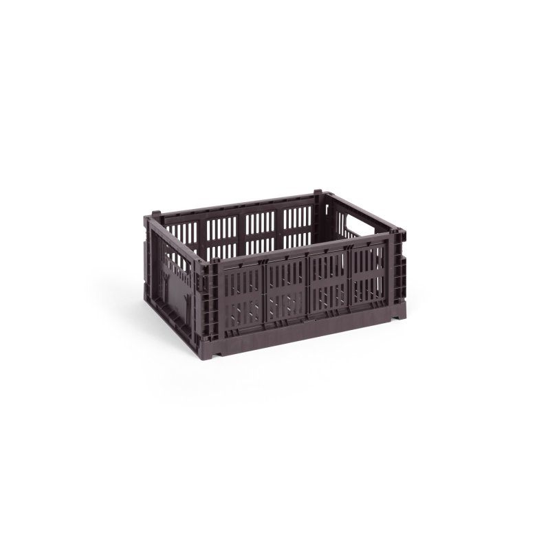 HAY - Colour Crate M Storage Crate (Bordeaux)