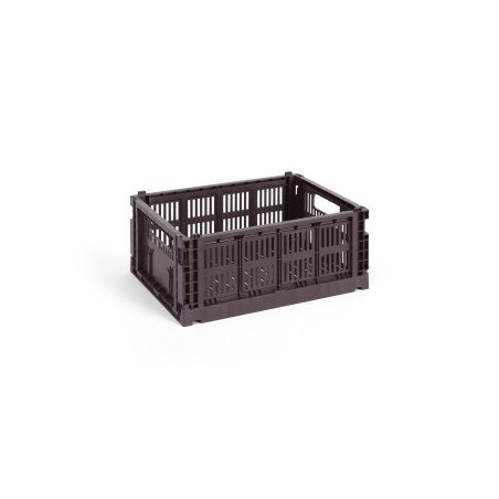 HAY - Colour Crate M Storage Crate (Bordeaux)