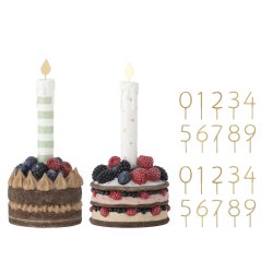 Bloomingville MINI - Hooray Birthday Decoration - Red