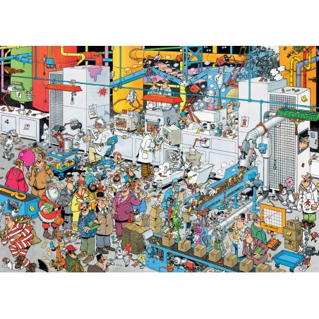 Jan van Haasteren - Candy Factory (500 pieces)