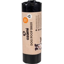 ozami - Dog Poop Bag - Black - 140x340mm