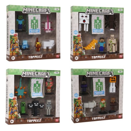 Minecraft - 3D Figure 6 Pack Deluxe Box - (2060MC)