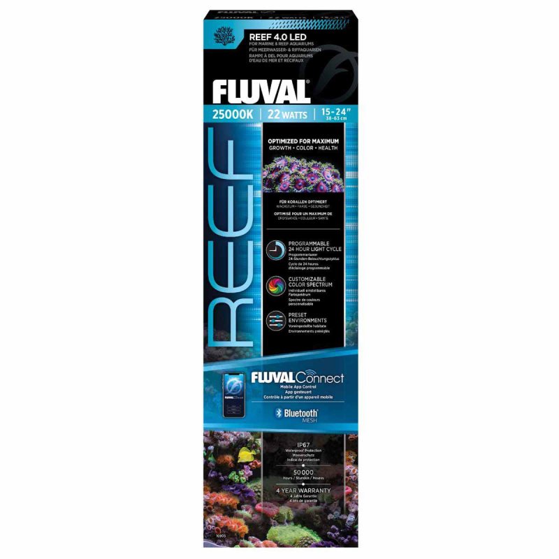 Fluval - Reef LED 4.0 - 22W - 38.4-63 cm