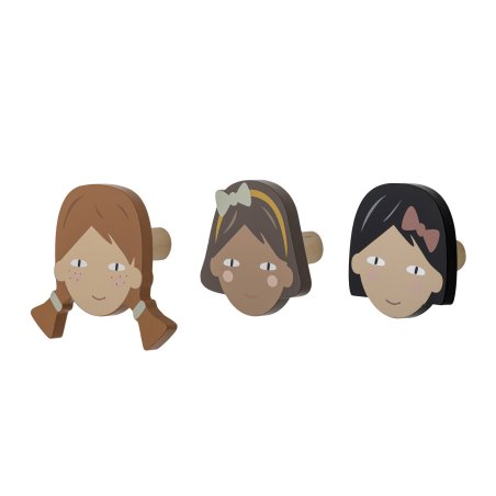 Bloomingville MINI - Rosalia Hook - Brown