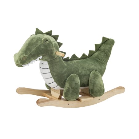 Bloomingville MINI - Arnie Rocking Toy, Crocodile, Green, Polyester (82062800)