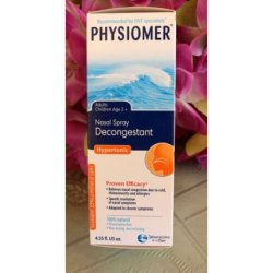 Physiomer Decongestant Hypertonic Nasal Spray 135ml 100% Natural