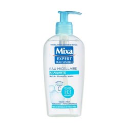 MIXA Soothing Cleansing Water for Very Sensitive and Reactive Skin 200ml - Packaging May Vary