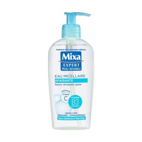 MIXA Soothing Cleansing Water for Very Sensitive and Reactive Skin 200ml - Packaging May Vary