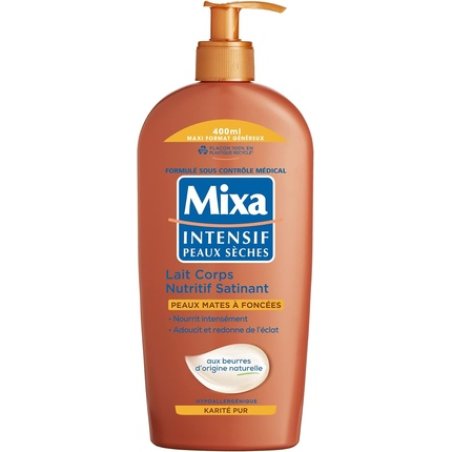 Mixa Intensive Body Milk for Dry Skin and Nourishing Body Milk