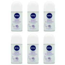 Nivea Pure & Sensitive Anti-perspirant Deodorant Roll On for Women 50ml