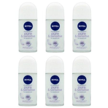 Nivea Pure & Sensitive Anti-perspirant Deodorant Roll On for Women 50ml