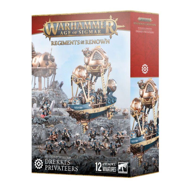 Warhammer AoS - Kharadron Overlords Flibustiers de Drekki