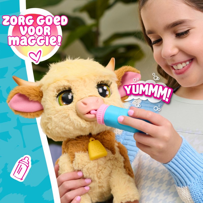Just Play FurReal Maggie the Feed & Follow Cow