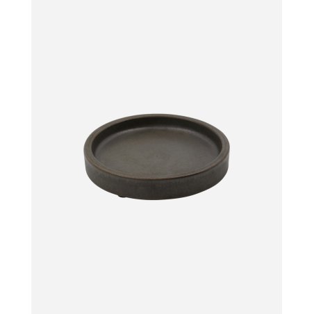 Meraki - Soap Dish - Dark Grey - L:12,5cm, W:12,5cm, H:2cm